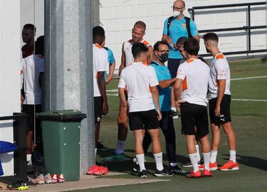 Bordalás: mando en Paterna y conversación con Corona