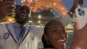 El mensaje de LeBron James y Coco Gauff en la Inauguración de los Juegos Olímpicos de Paris 2024