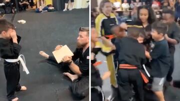 Un viral imparable: el maestro y sus compañeros dan una lección de vida a este pequeño