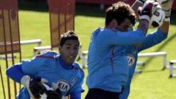 ENTRENO. Agüero y Tiago vuelven con el equipo