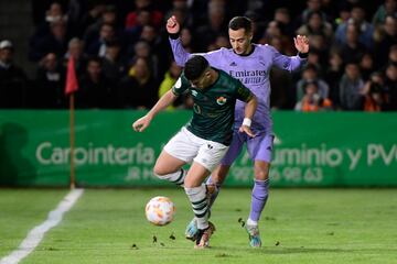 Carmelo Merenciano con Lucas Vázquez.