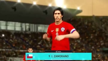 Salas y Zamorano llegan al PES 2018: ésta es su increíble apariencia