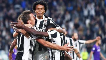 Juan Cuadrado fue convocado como delantero en la Juve 