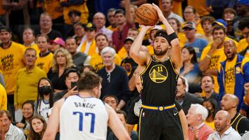 against the Dallas Mavericks during the second half during game five of the 2022 western conference finals at Chase Center. Mandatory Credit: Cary Edmondson-USA TODAY Sports