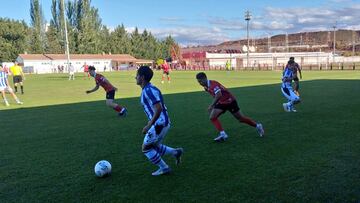 La Real B se impuso 0-3 a Unionistas en Varea. / FOTO: UNIONISTAS