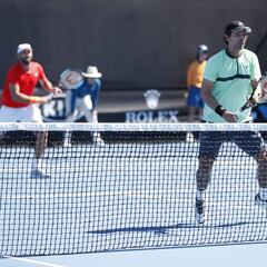 Peralta quedó fuera en primera ronda de dobles en Australia