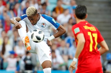 Las mejores imágenes del debut mundialista de Panamá ante Bélgica