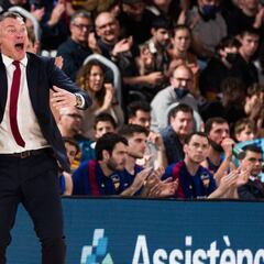 Jasikevicius: "Me gustó el Barça de la segunda parte"