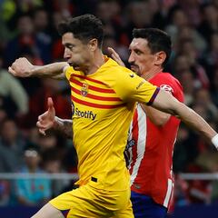 Aprobados y suspensos del Barcelona: Lewandowski la lía en el Metropolitano