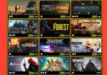 Las rebajas en plataformas digitales como Steam son prácticamente una constante