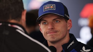 Max Verstappen, en el GP de China.