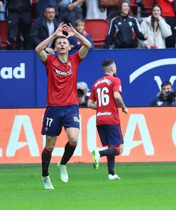 A un delantero se le pide marcar goles y el atacante croata hizo un doblete esta jornada. No obstante, el Osasuna no consiguió hacer buenos los dos goles y acabó perdiendo ante el Girona.