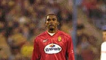 Etoo, jugador del Mallorca.