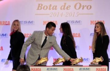 Cristiano Ronaldo gana su cuarta Bota de Oro