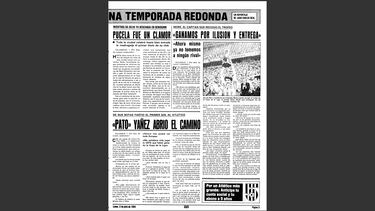 Así contó AS la consecución de la Copa de la Liga del 84