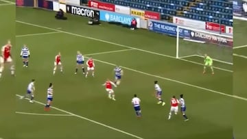 La jugada preparada del Arsenal femenino que celebra Europa