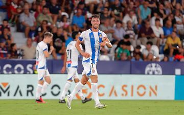 El capitán espanyolista está dispuesto a tomar el relevo de Darder como líder del equipo. Ante el Levante sumó un doblete.