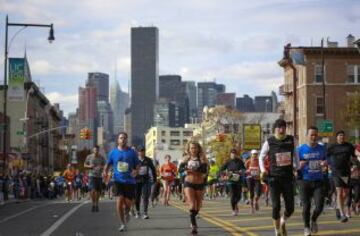 Las imágenes de la Maratón de NY