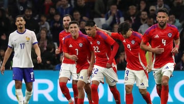 Partido amistoso, eliminatorias al mundial 2026.