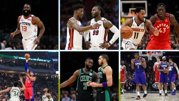 El segundo puesto del Este, la ventaja de campo, la encarnizada lucha por el octavo puesto del Oeste... estas son las siete grandes peleas del final de la temporada regular en la NBA
