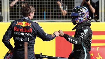 Hamilton y Verstappen en el análisis de Formula 1 2024 durante el parón de verano