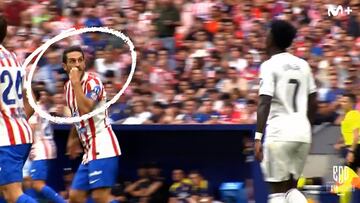 El vacile de Koke a Vinicius con Mbappé de por medio en pleno partido