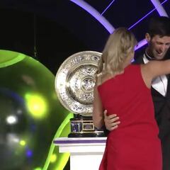 El baile más top de Djokovic y Kerber tras ganar Wimbledon
