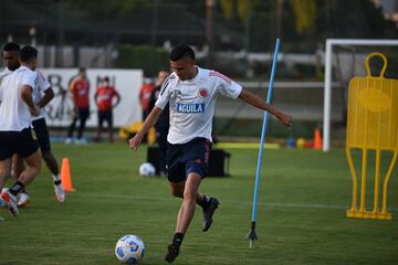 A lo largo del fin de semana, Gustavo Cuellar, Víctor Cantillo y Miguel Ángel Borja se sumaron a James y Vargas en la concentración.