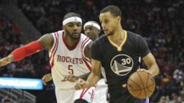 Los Rockets no pudieron parar en ningún momento a un gran Stephen Curry.