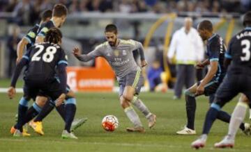 Isco, fundamental en la victoria madridista ante el Manchester City. 