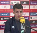 Morata compara sus 18 años con los de Pedri en la Selección