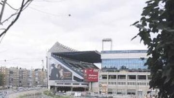 <b>DESAPARECER.</b> El estadio atlético desaparecía en las ocho propuestas del concurso de ideas que ha manejado el alcalde de Madrid
