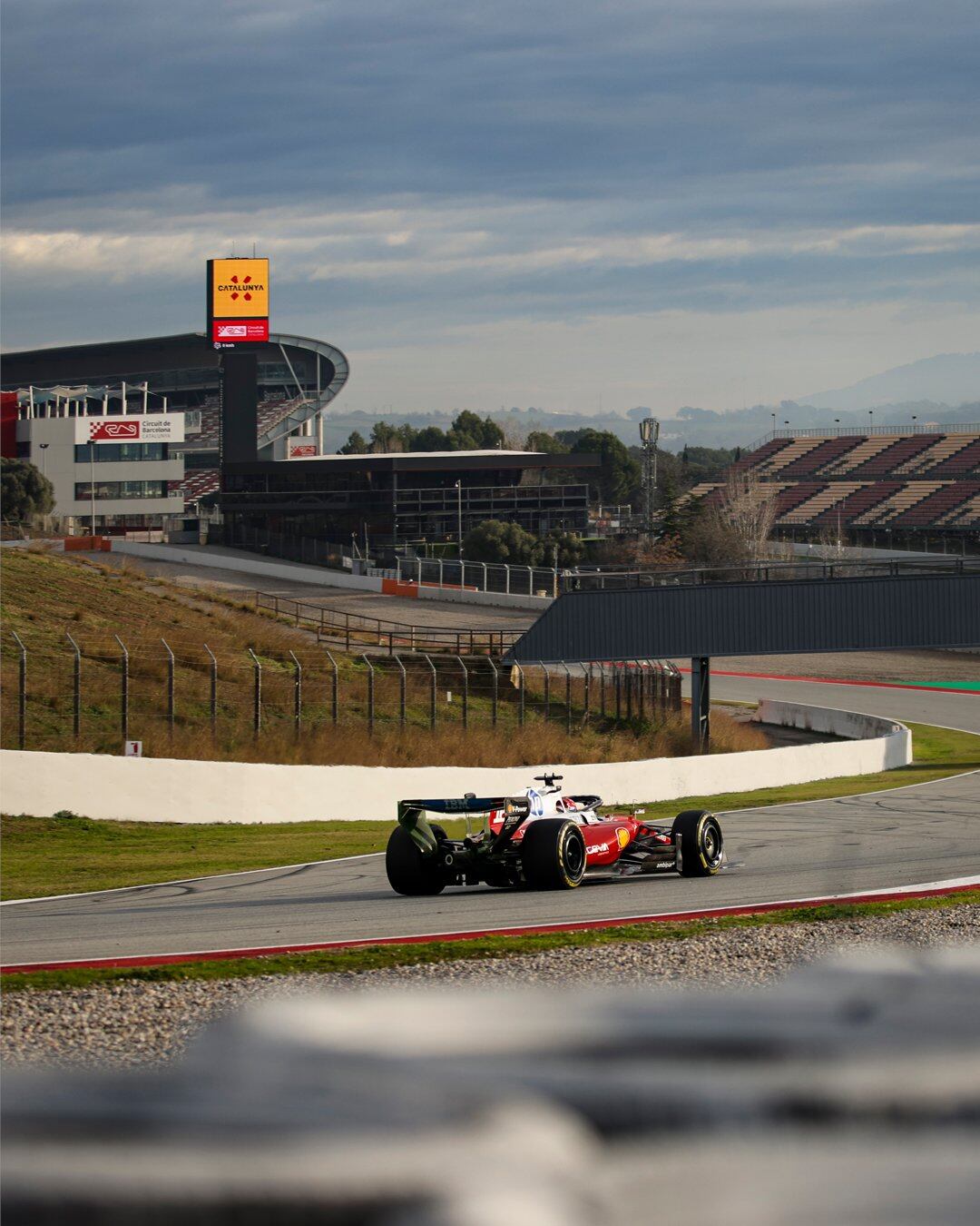 Charles Leclerc (Ferrari SF-26). Barcelona, España. F1 2026.