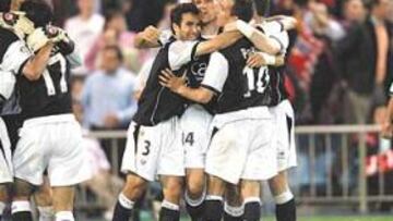 <b>ALEGRÍA.</b> Osasuna ha conseguido llegar a su primera final de Copa.