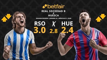 Real Sociedad B vs. SD Huesca: horario, dónde ver, pronósticos y clasificación