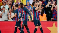 Lewandowski se estrena en el Camp Nou: golazo al 3′