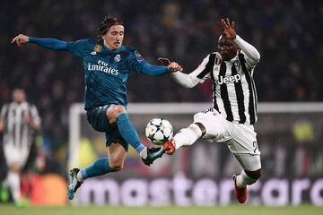 Modric and Asamoah.