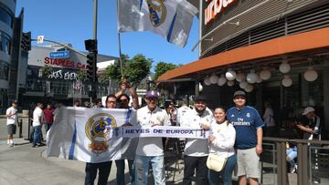 Las peñas del Madrid en Estados Unidos vibran con El Clásico