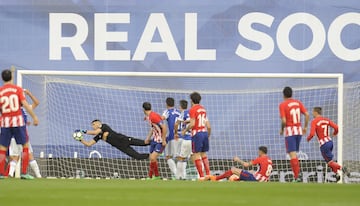 Real Sociedad-Atlético de Madrid en imágenes