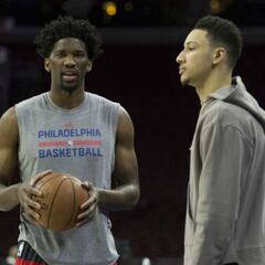 76ers: Simmons está preparado pero Embiid aún no tiene el alta