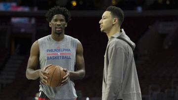 76ers: Simmons está preparado pero Embiid aún no tiene el alta