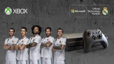 El Real Madrid tiene una Xbox One X personalizada