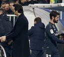 Isco: gris, se fue en el 68' y ni se miró con Solari en el cambio...