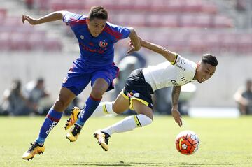 Matías Rodríguez en un duelo con Martín Rodríguez.