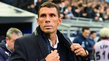 Gustavo Poyet, técnico del Girondins de Burdeos.