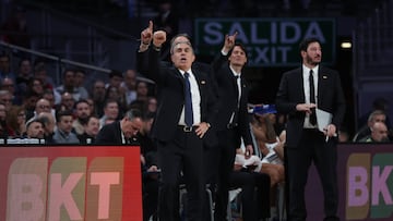 Sergio Scariolo, entrenador del Real Madrid.