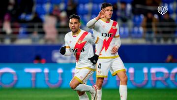 Falcao asiste en triunfo de Rayo Vallecano sobre Huesca en Copa del Rey.