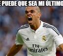 Pepe, protagonista de los memes del derbi