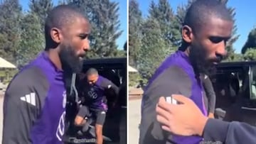 Rüdiger’s shocking gesture towards fan in Germany sparks controversy