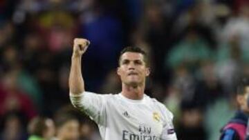 Cristiano, protagonista ante el Wolfsburgo.